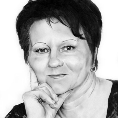 Portrait Mama Bleistift